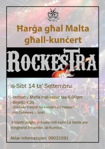rockestra to malta